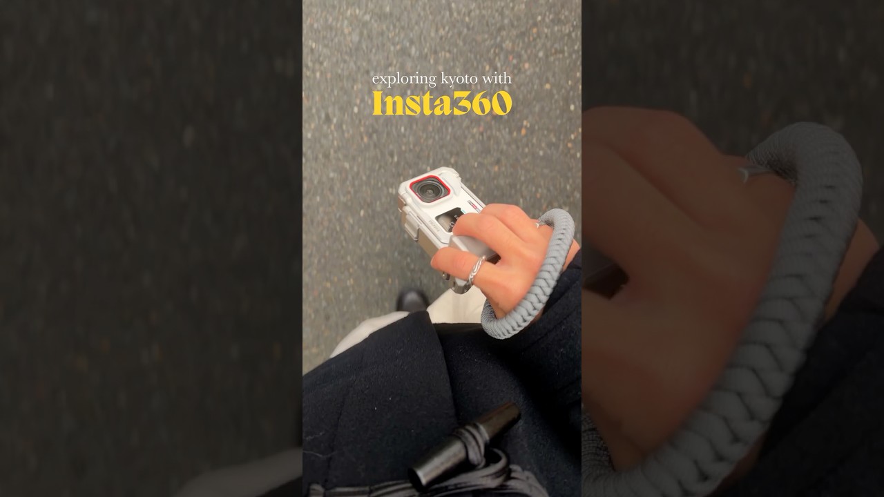 exploring kyoto with @insta360 shot on Ace Pro 2 with Xplorer kit #Insta360AcePro2