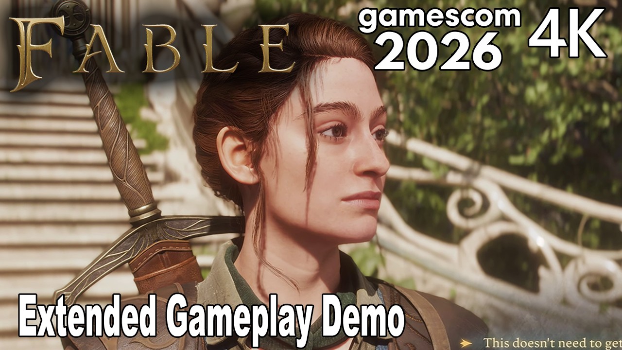 Fable Extended Gameplay Demo 4K | gamescom 2026