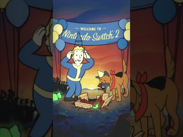 Fallout 4 Anniversary Edition for Nintendo Switch 2 is out now! RADS not included.