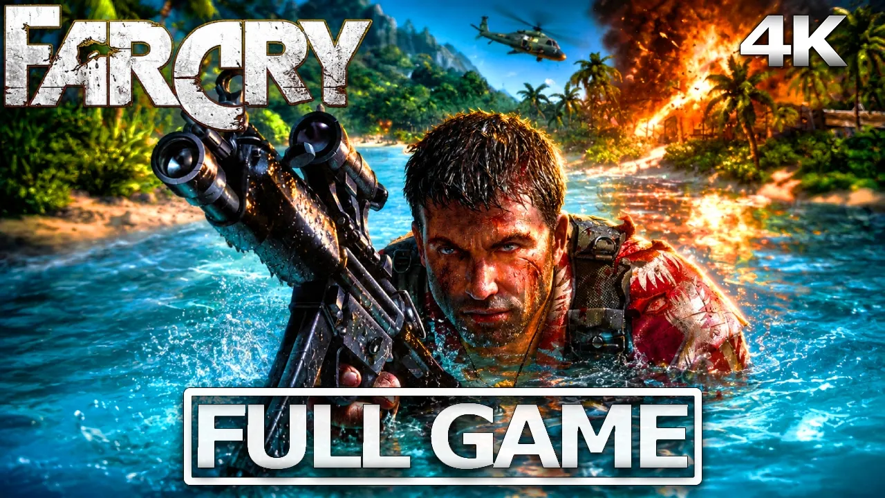 FAR CRY Full Gameplay Walkthrough / No Commentary【FULL GAME】4K 60FPS Ultra HD