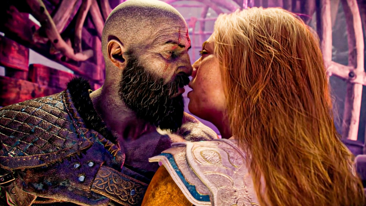 Faye Meets Kratos In The Afterlife Of The Gods Scene - God Of War Laufey 4K