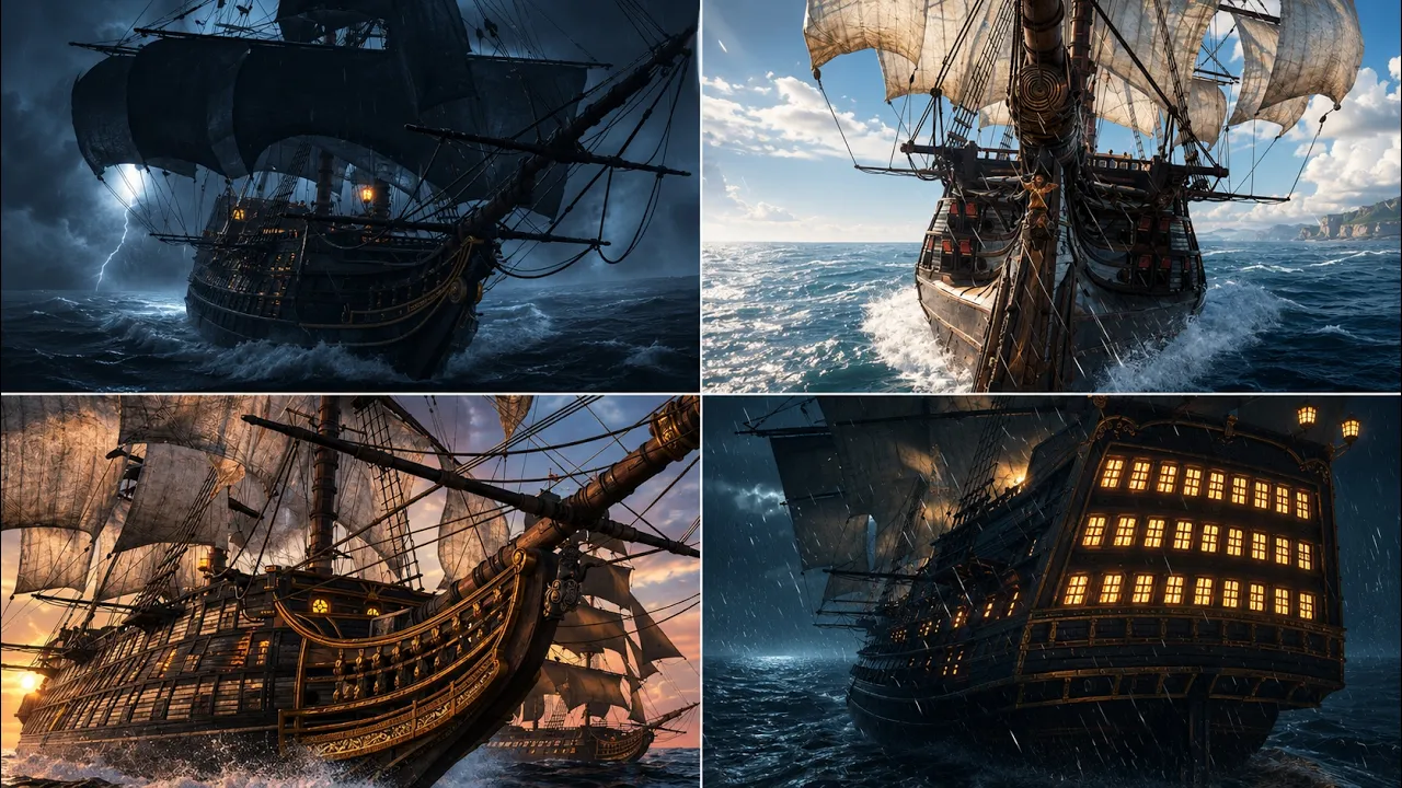 Fighting All Legendary Ships With Maxed Jackdaw - ASSASSIN'S CREED 4: BLACK FLAG RESYNCED