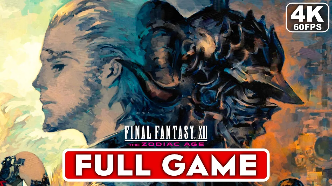 FINAL FANTASY 12 THE ZODIAC AGE Gameplay Walkthrough FULL GAME [4K 60FPS PS5 PRO] - No Commentary