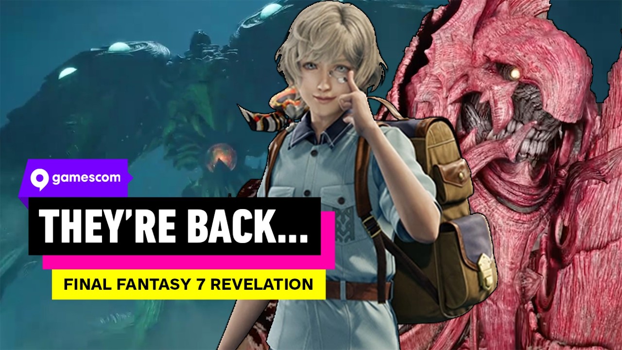 Final Fantasy 7 Revelation: How Weapons & Chadley Are Integrated Into the Story | gamescom