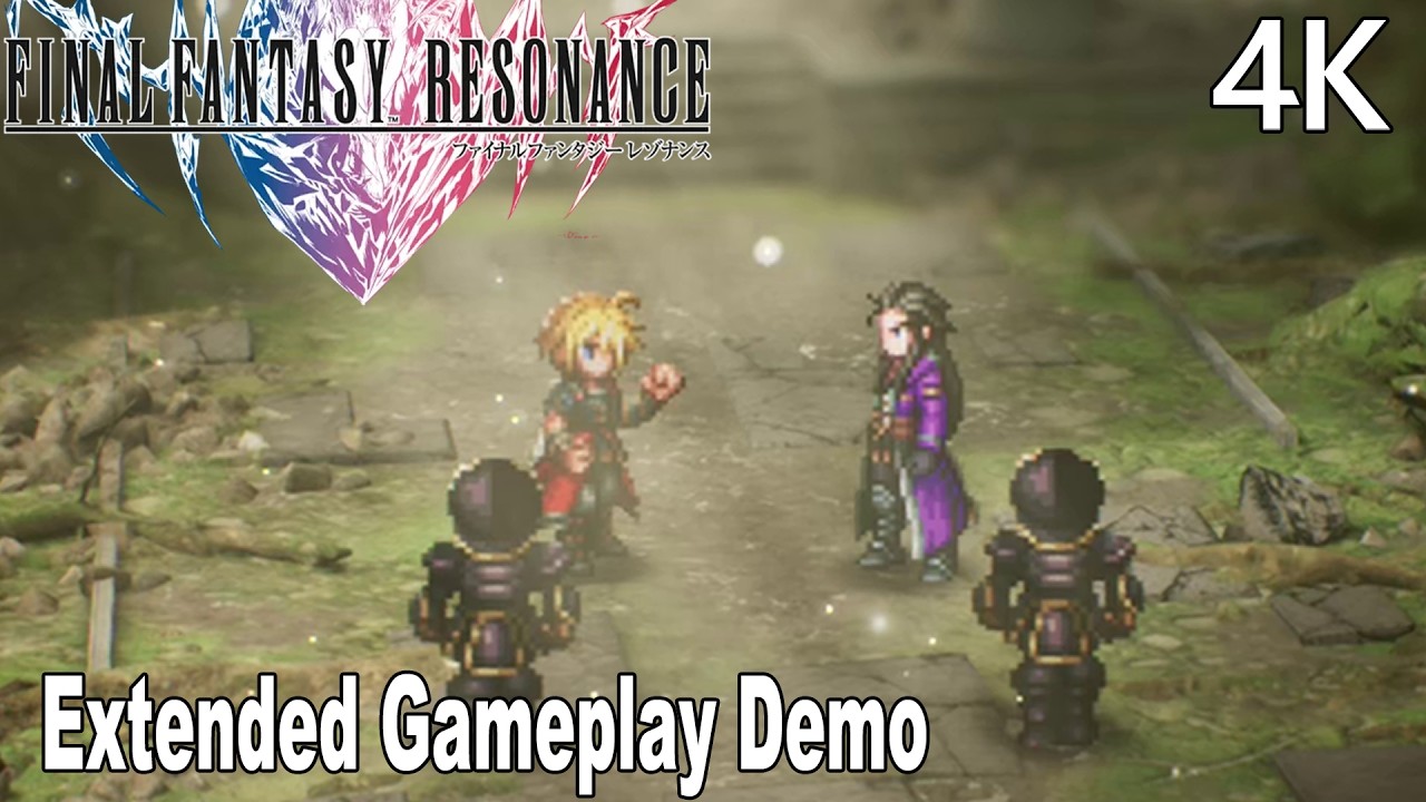 Final Fantasy Resonance Extended Gameplay Demo 4K