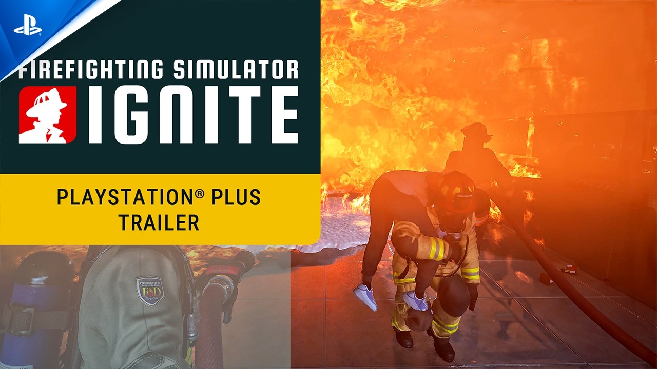 Firefighting Simulator: Ignite - PlayStation Plus Trailer | PS5 Games