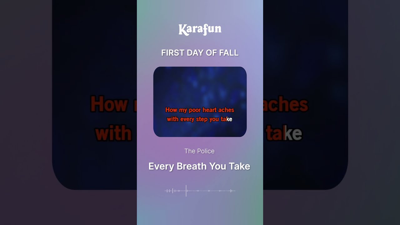 🍂 First Day of Fall