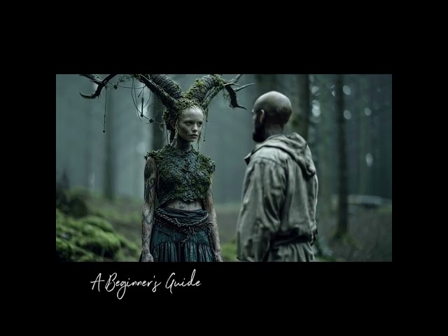 FOREST CREATURE DATING - A short Fantasy dark Romance video with beautiful female Creatures