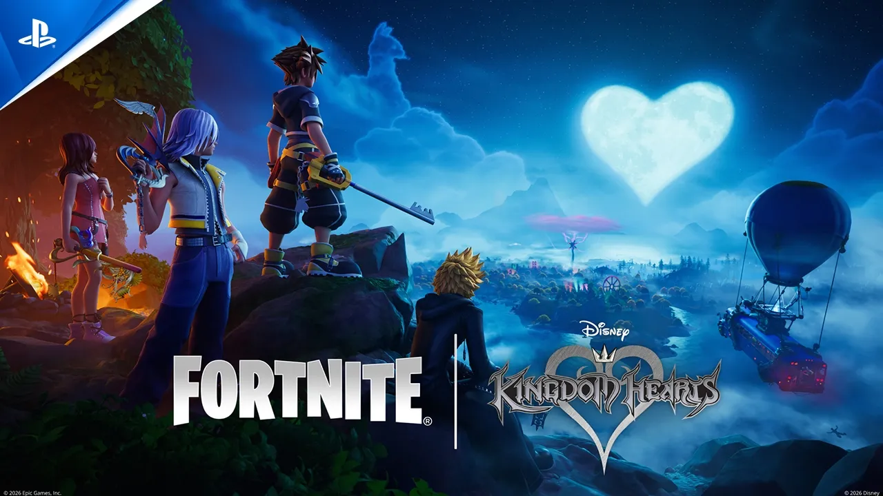 Fortnite - Kingdom Hearts Arrives | PS5 & PS4 Games