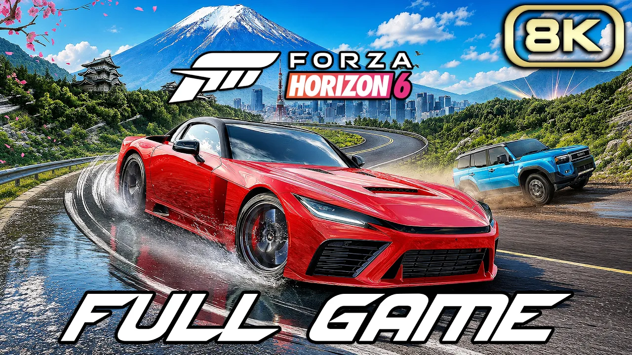 FORZA HORIZON 6 Gameplay Walkthrough FULL GAME (8K 60FPS) No Commentary
