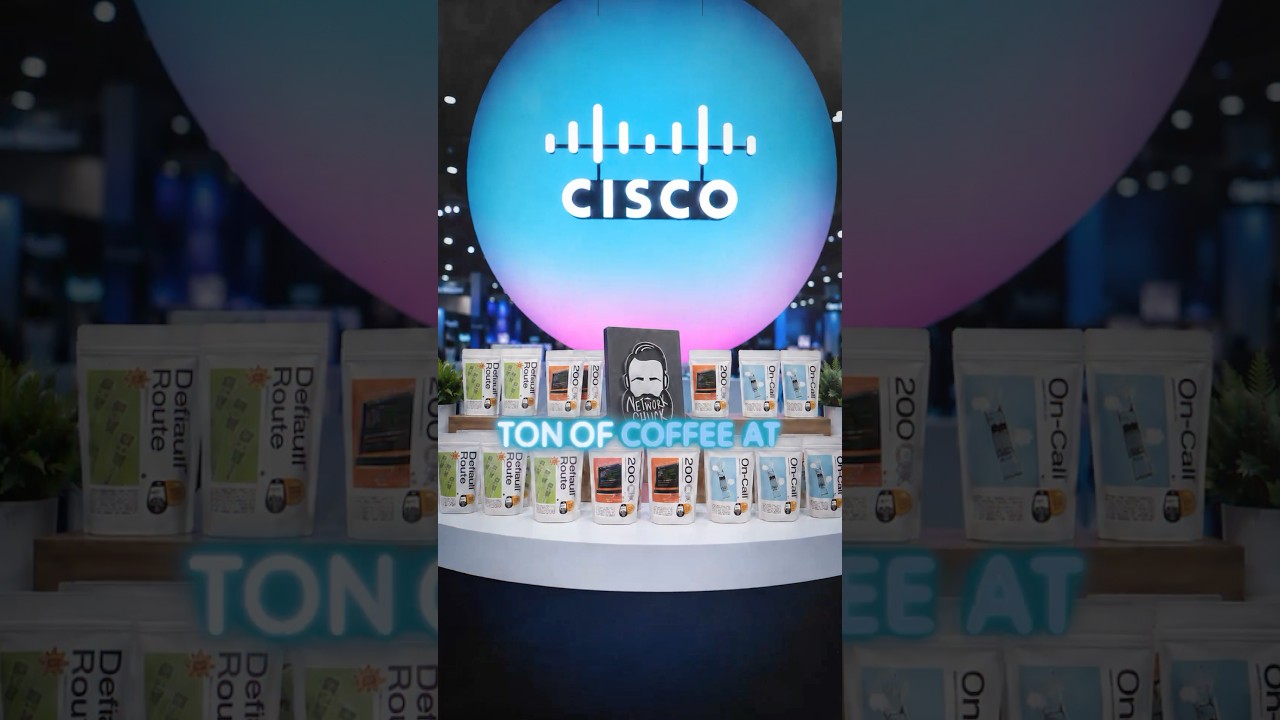 FREE coffee at Cisco Live (I'm giving it away)