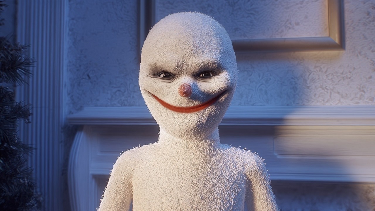 Frosty Invaders - Eerie Snowman Invasion | AI Music Video