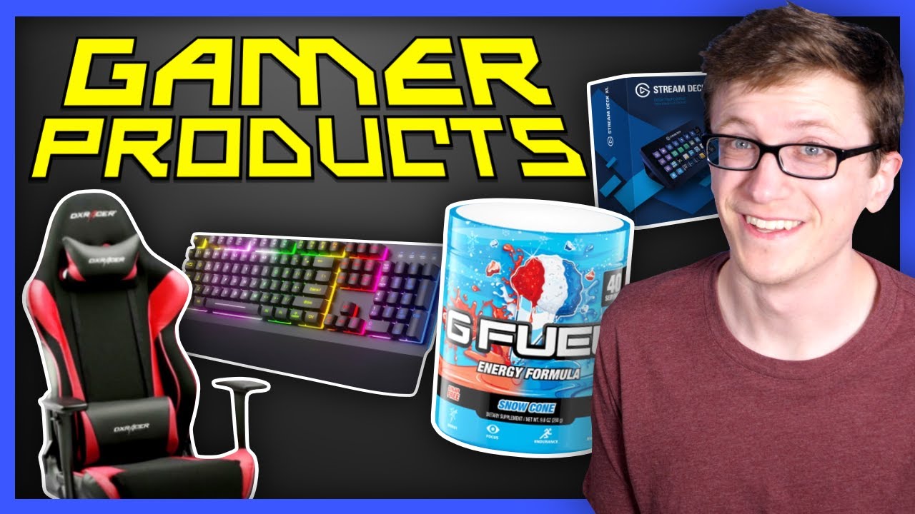 Gamer Products - Scott The Woz