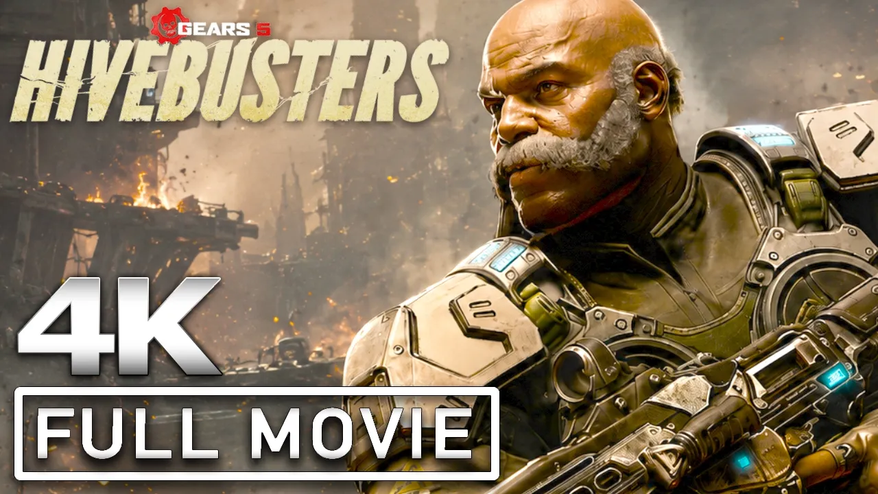 GEARS 5: HIVEBUSTERS All Cutscenes (Full Game Movie) 4K 60FPS Ultra HD