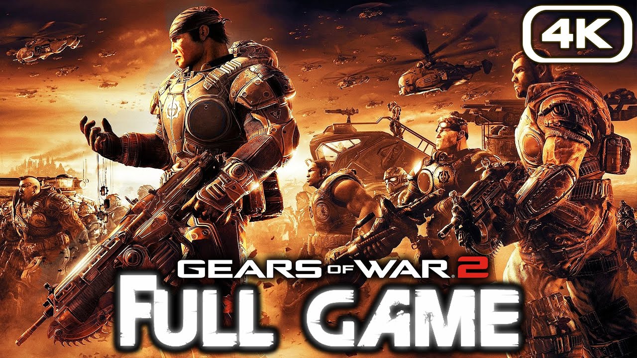 GEARS OF WAR 2 Gameplay Walkthrough FULL GAME (4K 60FPS) No Commentary