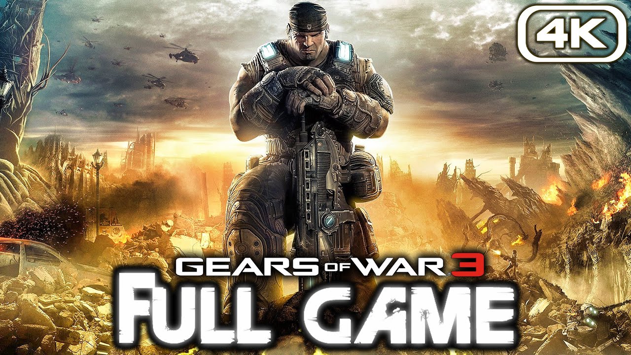 GEARS OF WAR 3 Gameplay Walkthrough FULL GAME (4K 60FPS) No Commentary