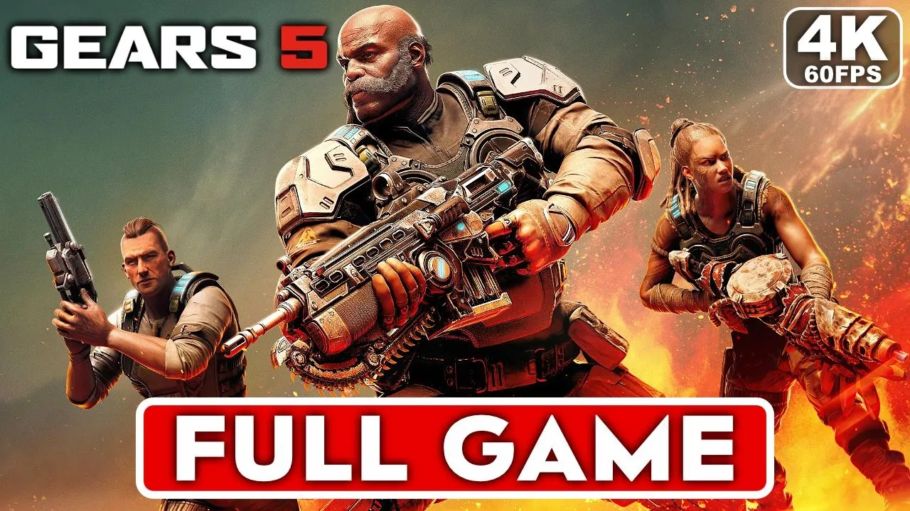 GEARS OF WAR 5 HIVEBUSTERS Gameplay Walkthrough FULL GAME [4K 60FPS PC ULTRA] - No Commentary