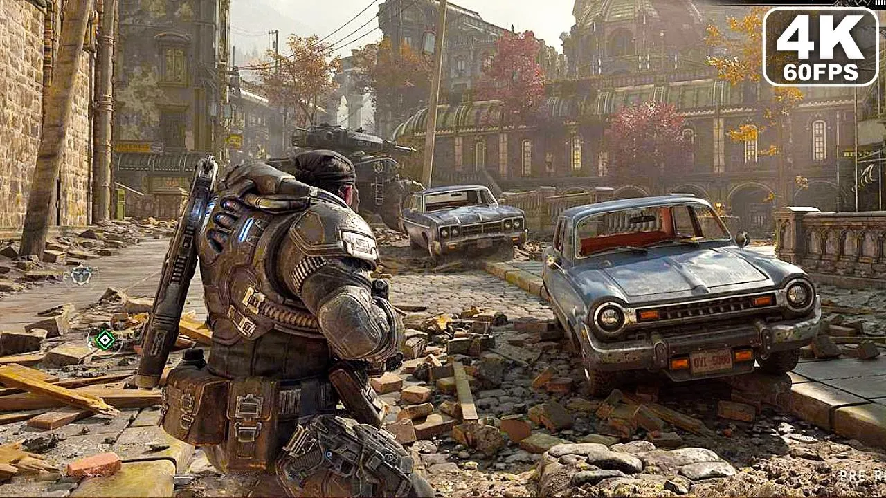 GEARS OF WAR E-DAY Gameplay [4K 60FPS PC ULTRA] - No Commentary