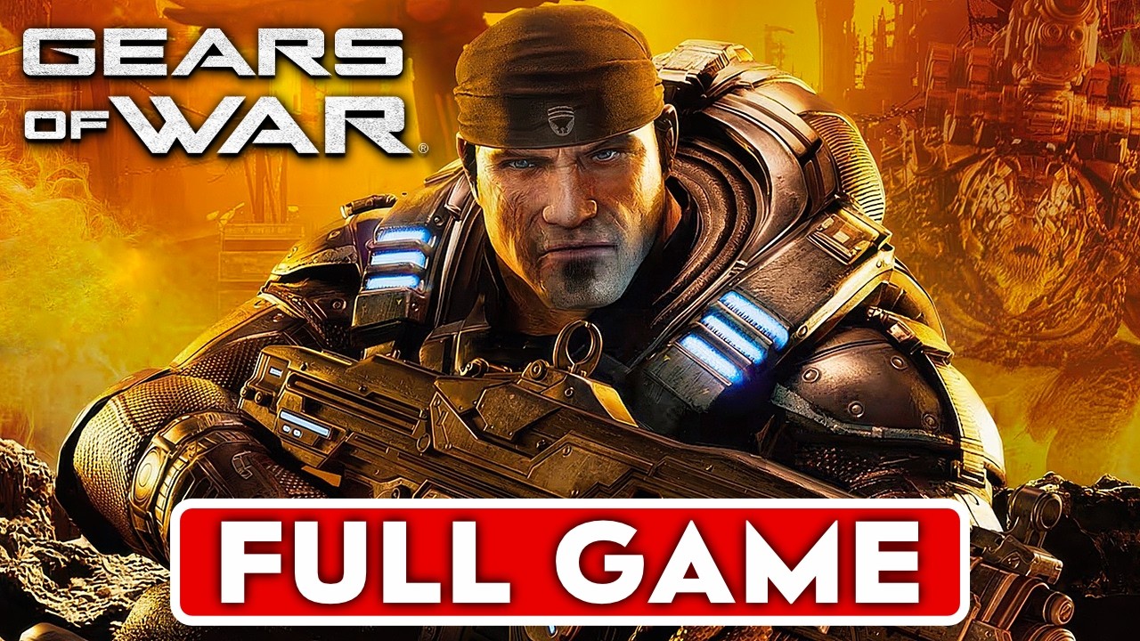 GEARS OF WAR Series Full Gameplay Walkthrough FULL GAME - No Commentary