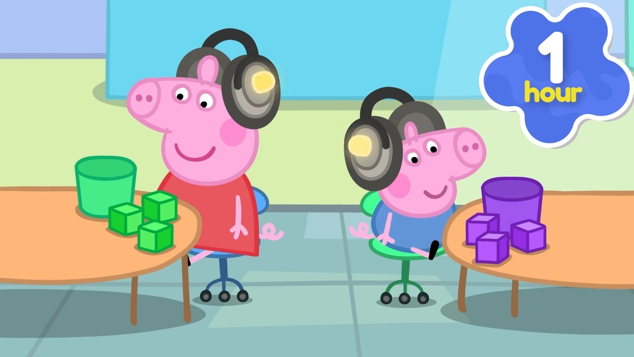 George and Peppa's HEARING Test! 🎧 Doctor Visit 🏥 Peppa Pig Full Episodes | 1 Hour
