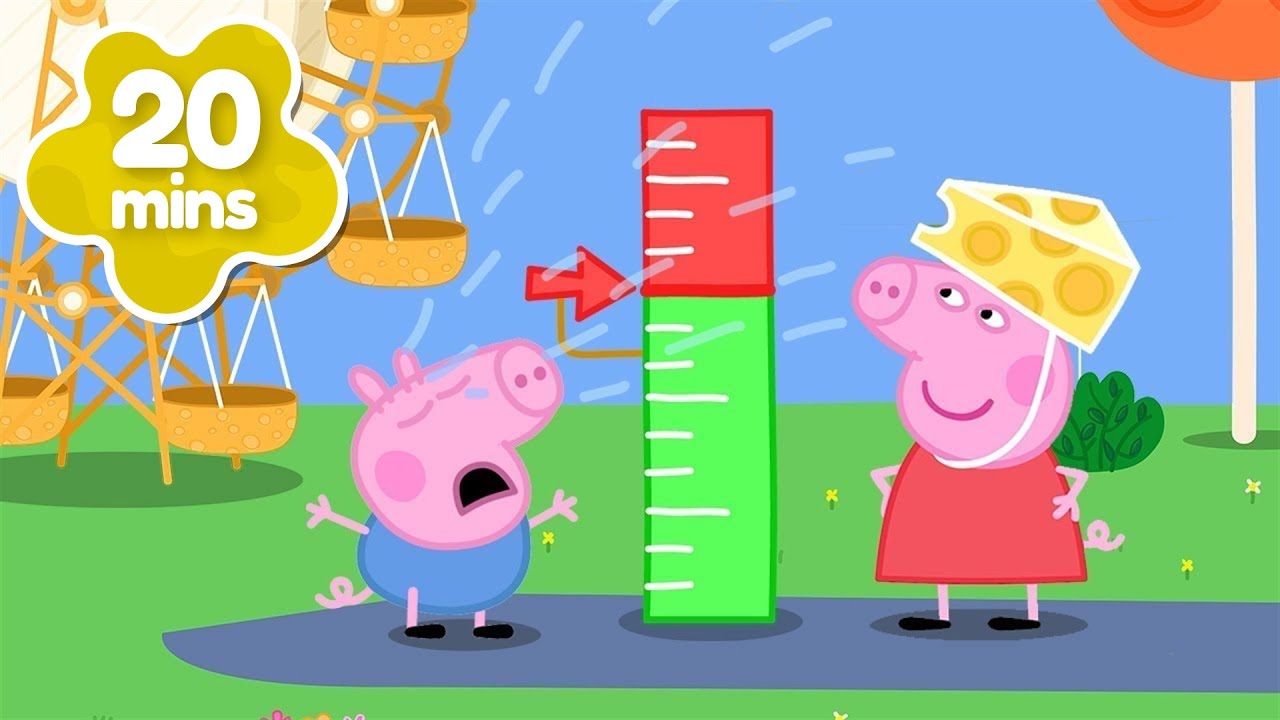 George is TOO SMALL for Ride at Cheeseworld 😭 BRAND NEW Peppa Pig Tales Episodes | 20 Minutes