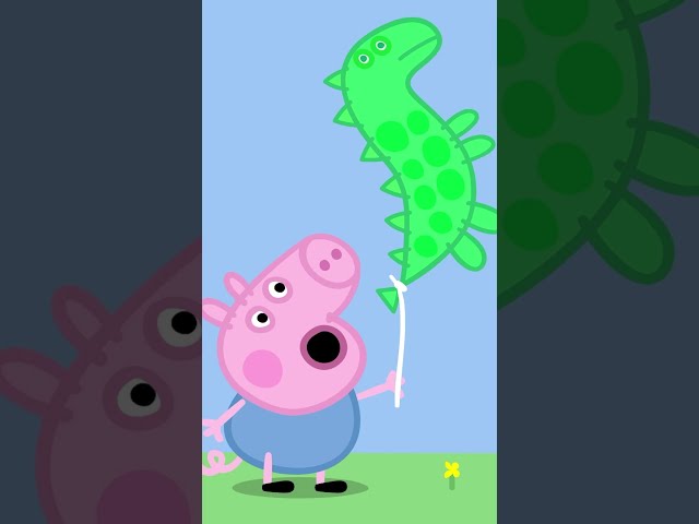 George’s Balloon 🎈 #shorts #peppapig