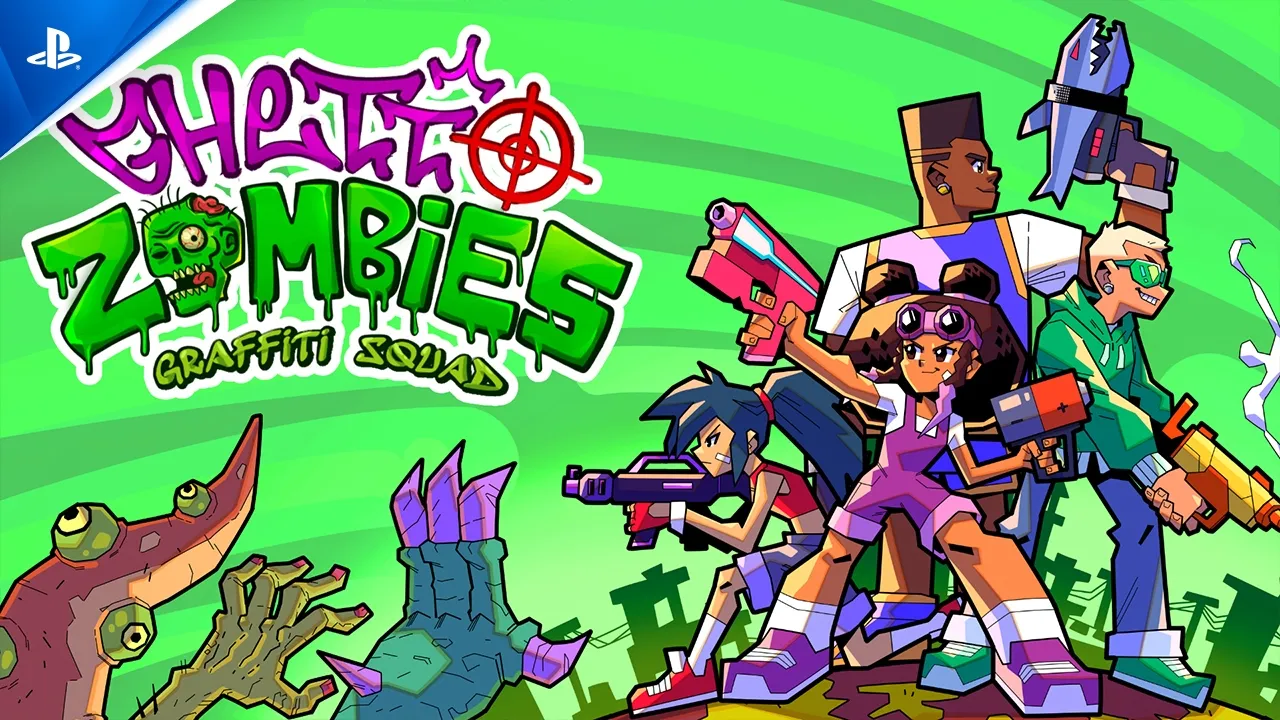 Ghetto Zombies: Graffiti Squad - Launch Trailer | PS5 & PS4 Games