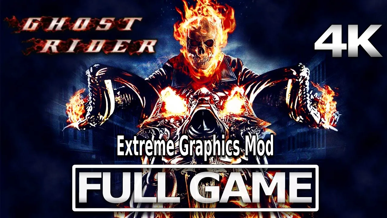 GHOST RIDER Extreme Graphics Full Gameplay Walkthrough / No Commentary【FULL GAME】4K 60FPS Ultra HD