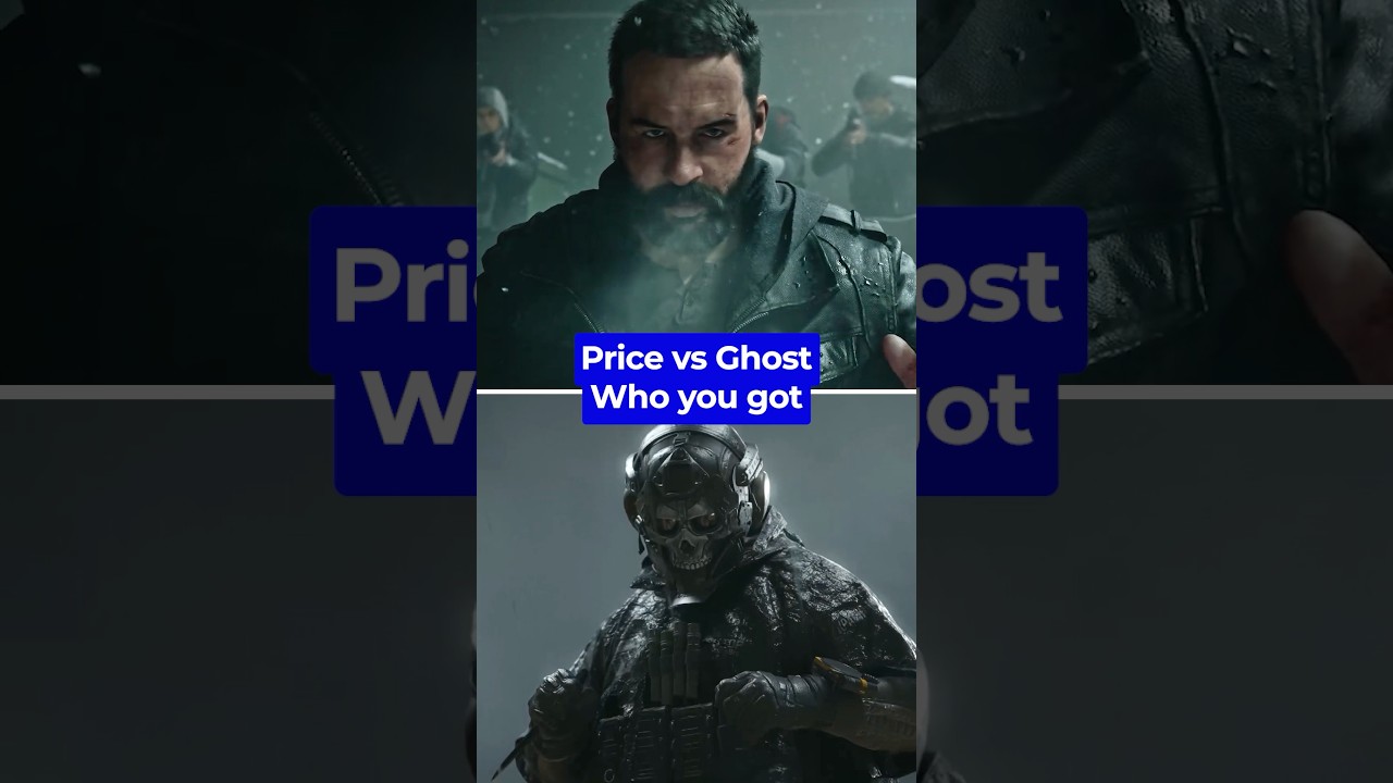Ghost vs Price. Who you got?