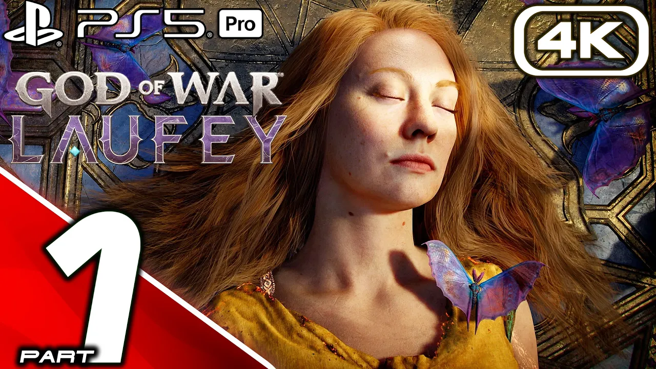 GOD OF WAR LAUFEY Gameplay Walkthrough Part 1 - INTRO (PS5 PRO 4K 60FPS) No Commentary