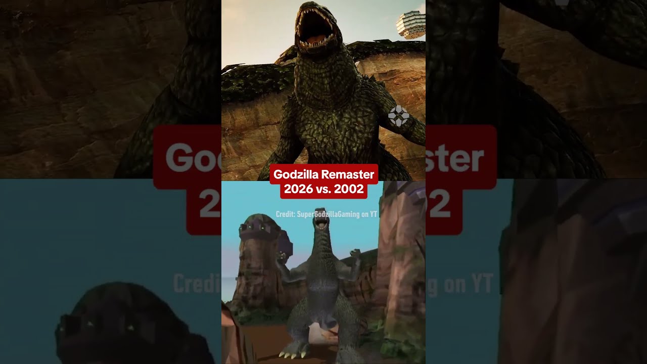 Godzilla: Destroy All Monsters Melee (2026 vs. 2002) #gamescom2026 #godzilla #gameplay #ign