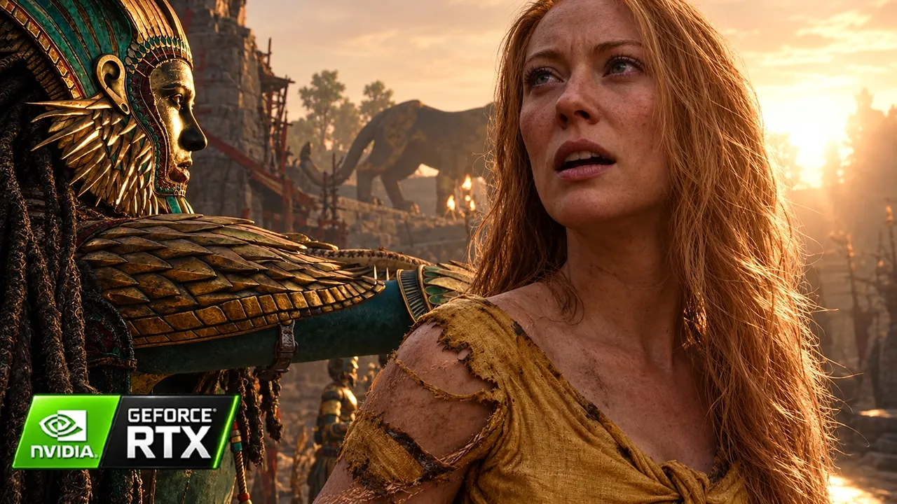 Gof War: FAYE Reimagined with DLSS 5 | Gameplay [4K HDR]