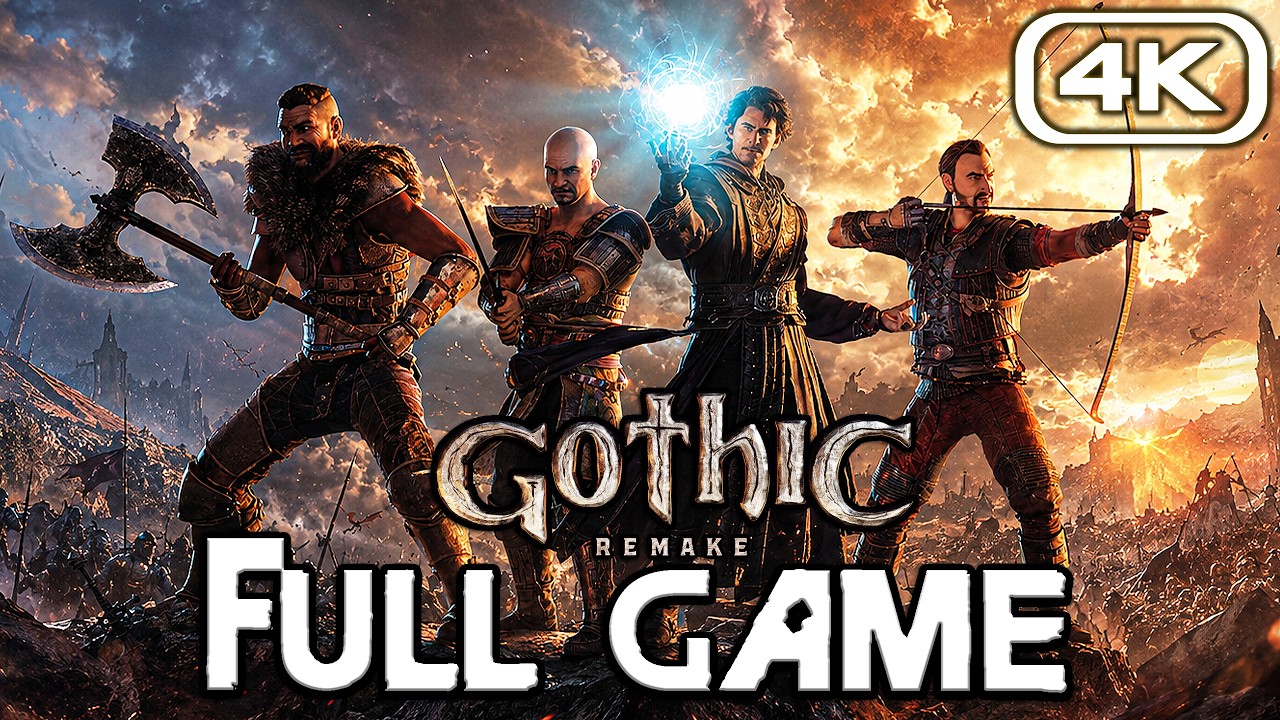GOTHIC 1 REMAKE Gameplay Walkthrough FULL GAME (4K 60FPS) No Commentary