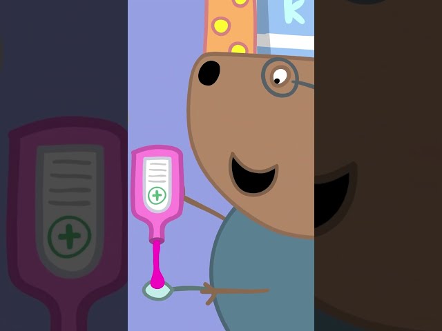 Grampy Rabbit Loses His Voice 🐰 #shorts #peppapig