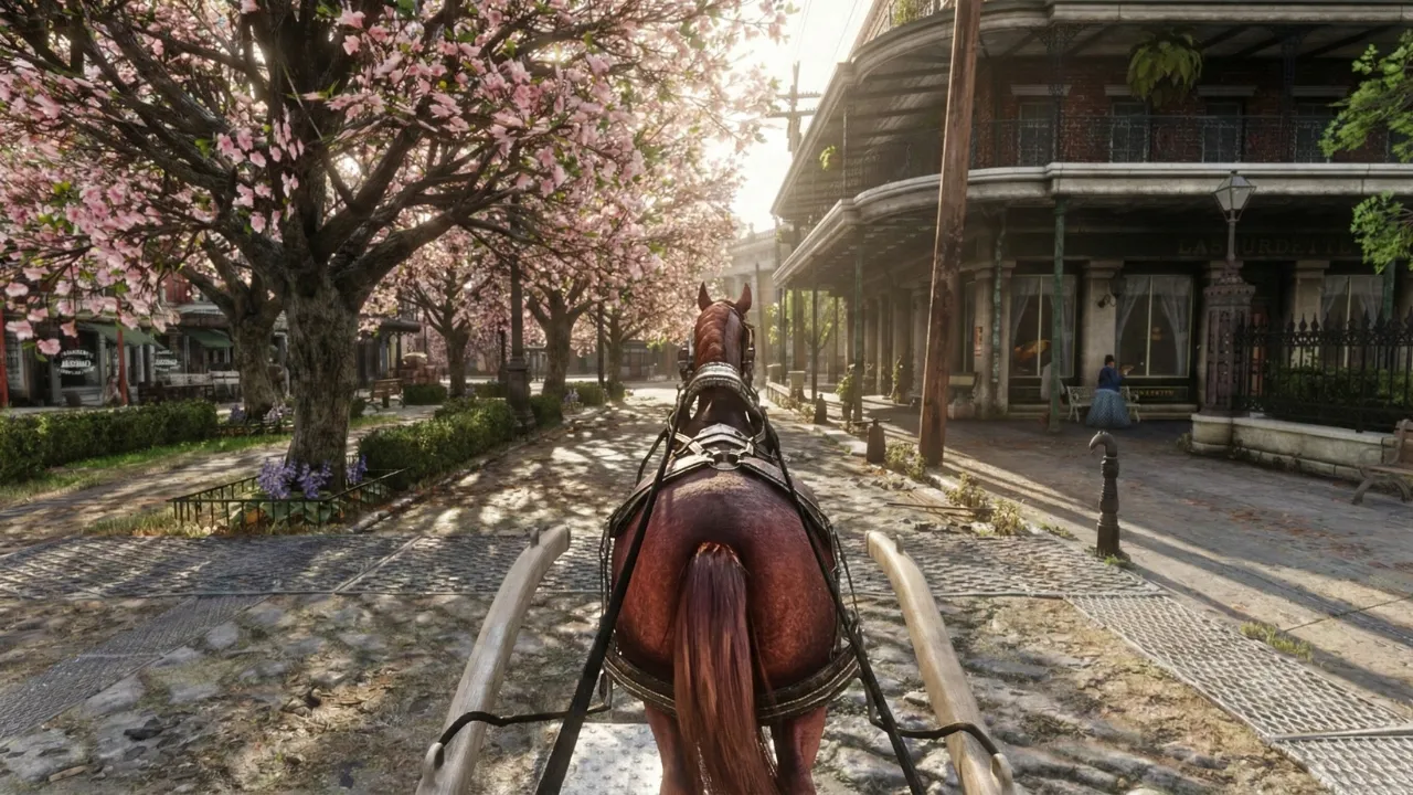 Grand Tour: Relaxing Horse Carriage Ride To Every Town in RDR 2