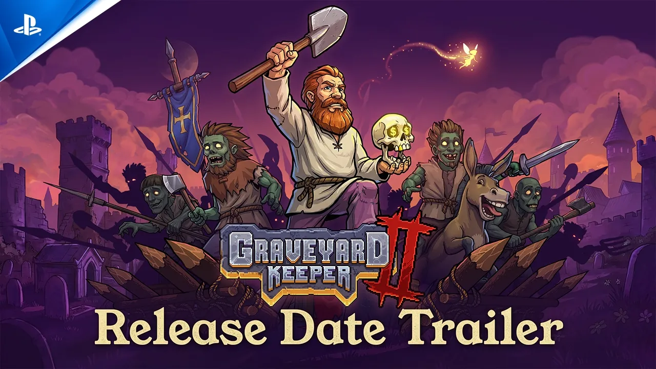 Graveyard Keeper 2 - Release Date Trailer | PS5 & PS4 Games