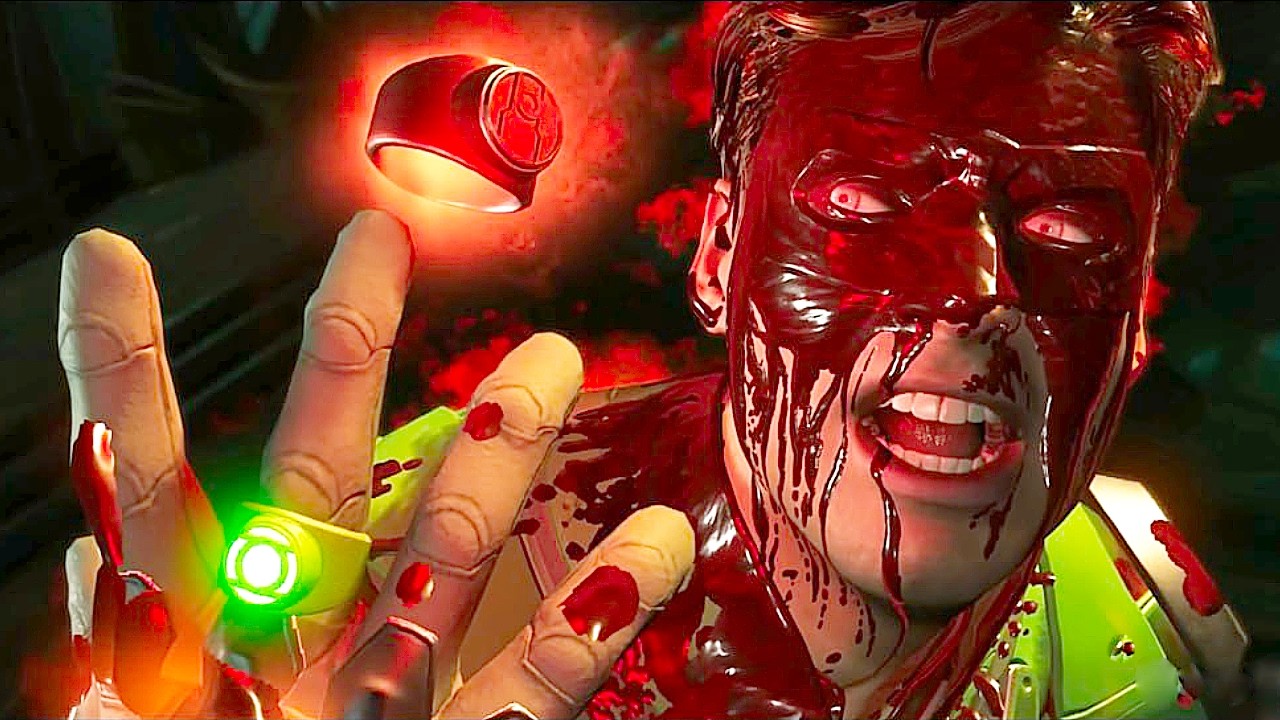 Green Lantern Becomes Red Lantern Transformation Scene (2026)