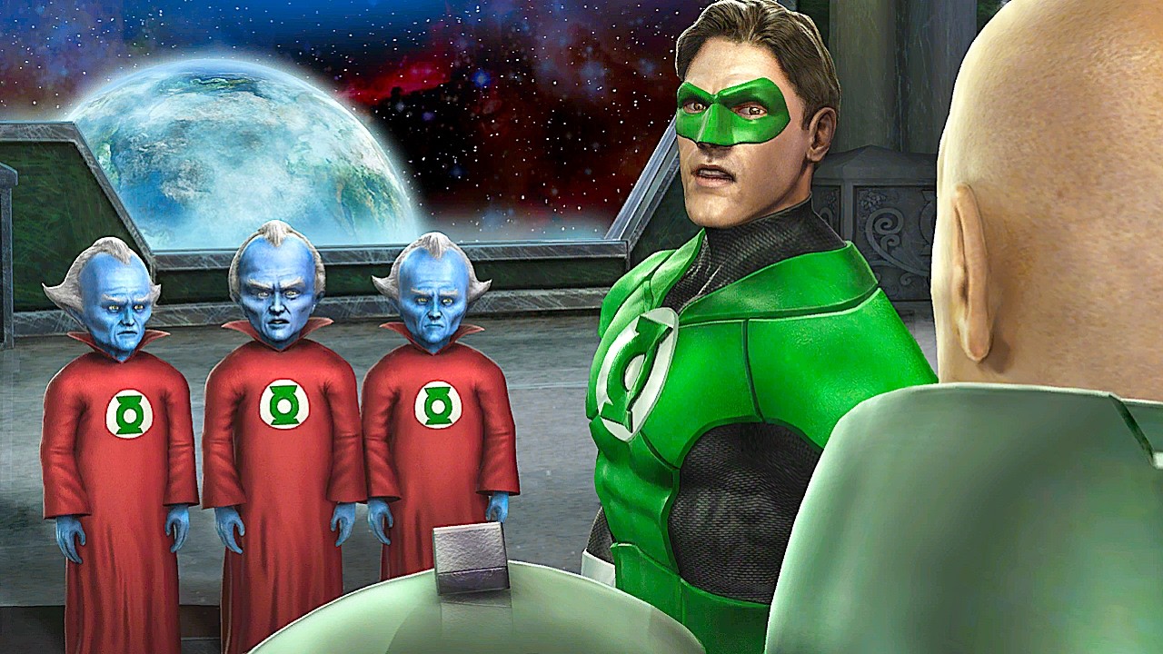 Green Lantern Meets Guardians Of The Universe Scene (2026)