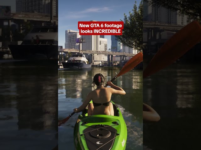 GTA 6 gameplay looks CRAZY #gta6