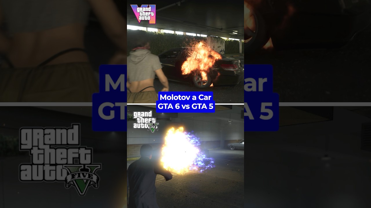 GTA 6 vs GTA 5 Molotov