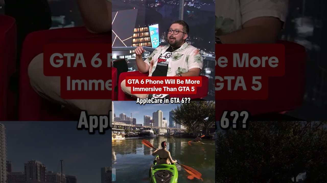GTA 6's phones are more realistic... Presented by @hyperx Upgrade your headset now