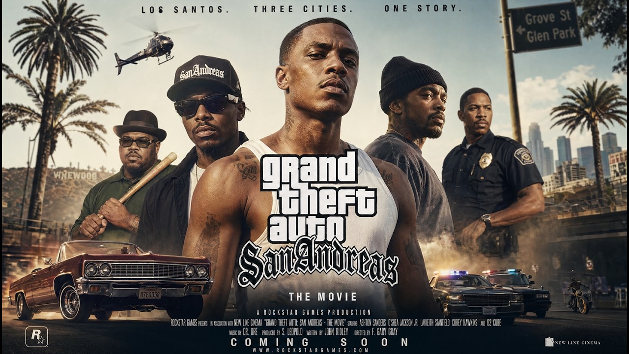 GTA San Andreas — Movie Trailer | "Grove Street. Home."