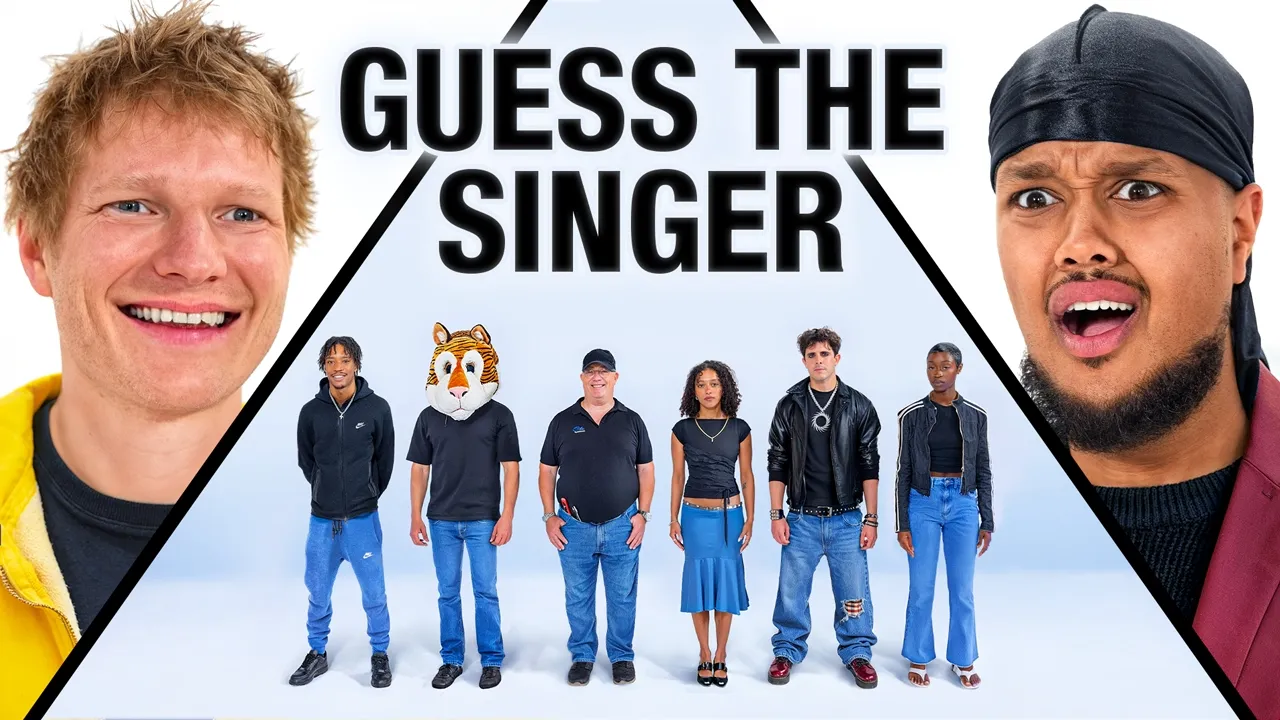 GUESS THE SINGER FT ED SHEERAN