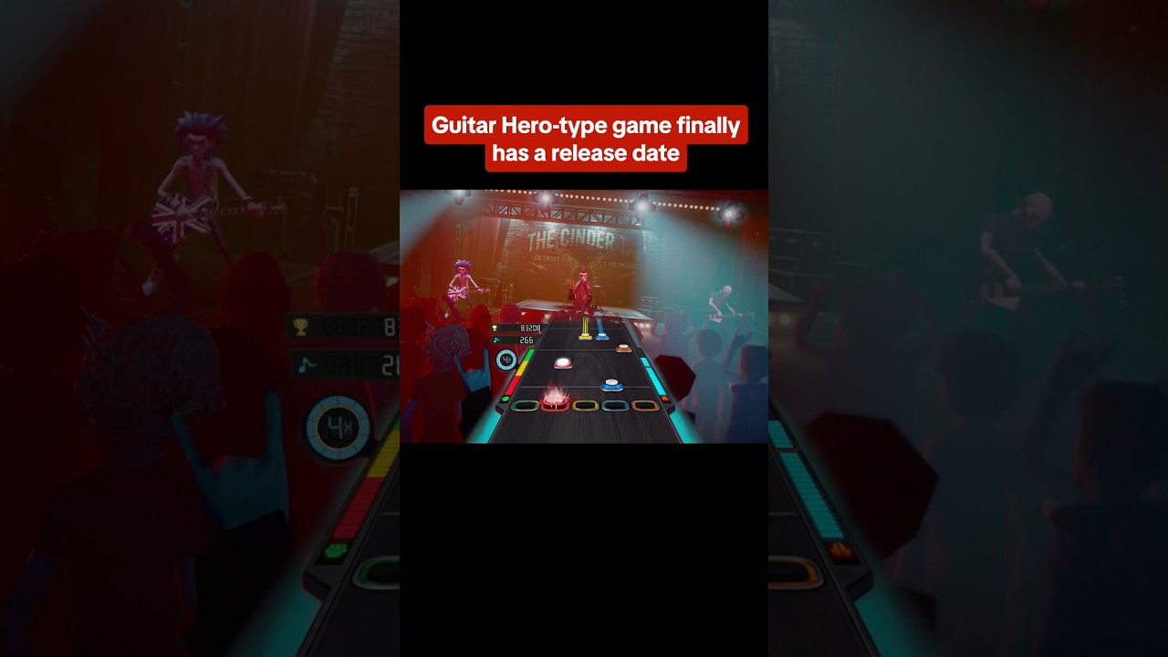 Guitar Hero-type Game Finally Has a Release Date