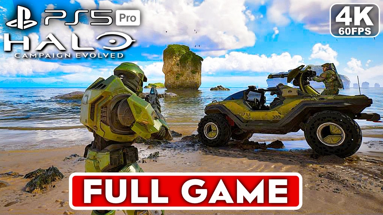 Halo Campaign Evolved 3rd Person Gameplay Walkthrough FULL GAME [4K 60FPS PS5 PRO] - No Commentary