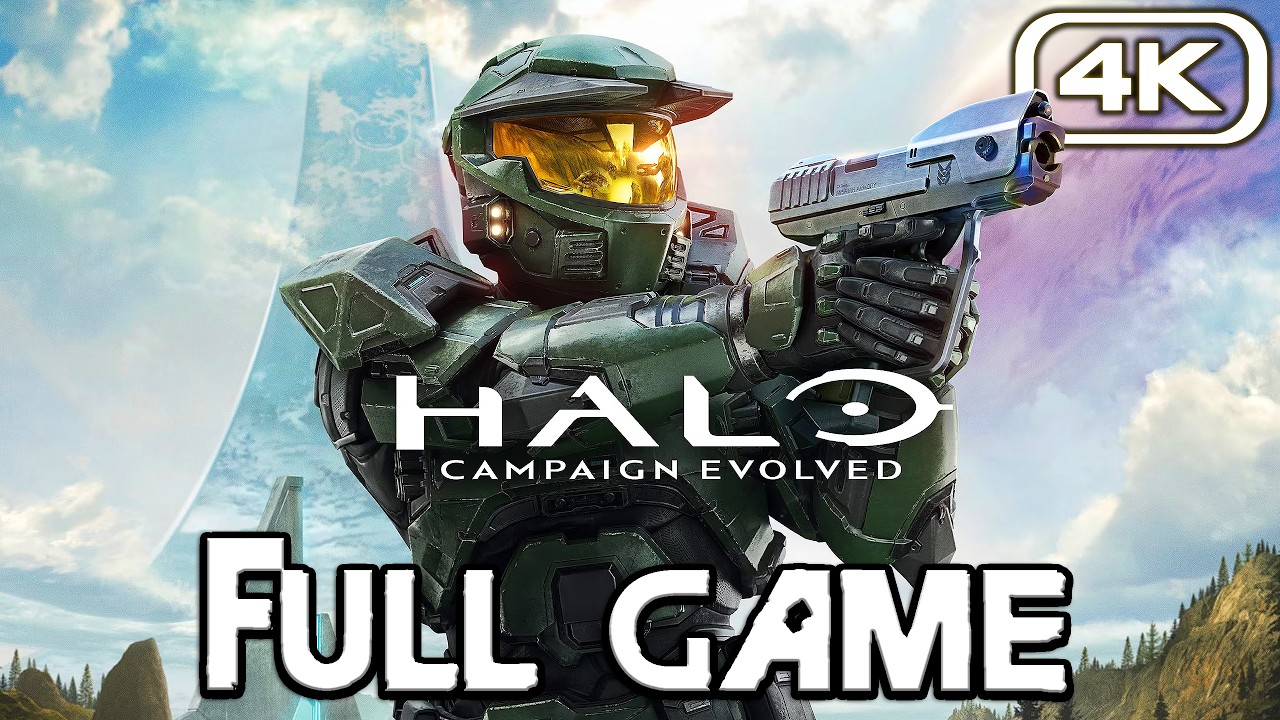 HALO CAMPAIGN EVOLVED Gameplay Walkthrough FULL GAME (4K 60FPS) No Commentary