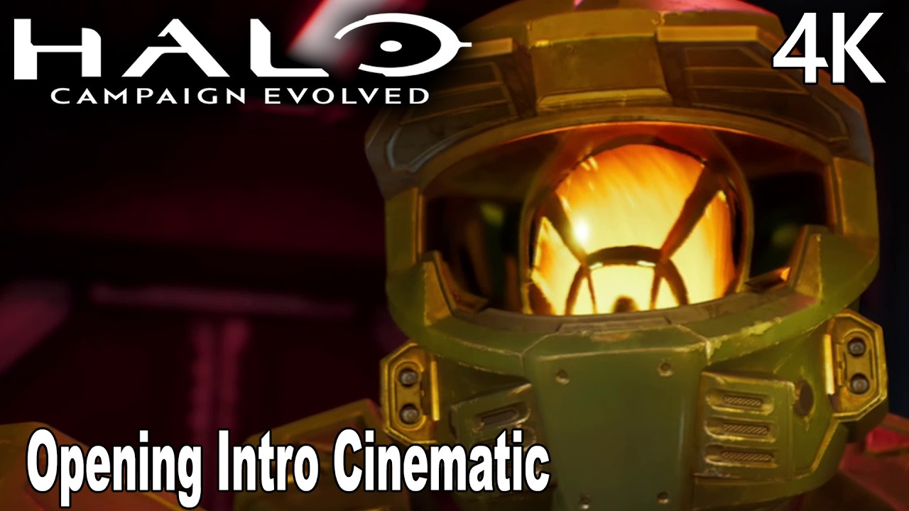 Halo: Campaign Evolved Opening Intro Cinematic 4K