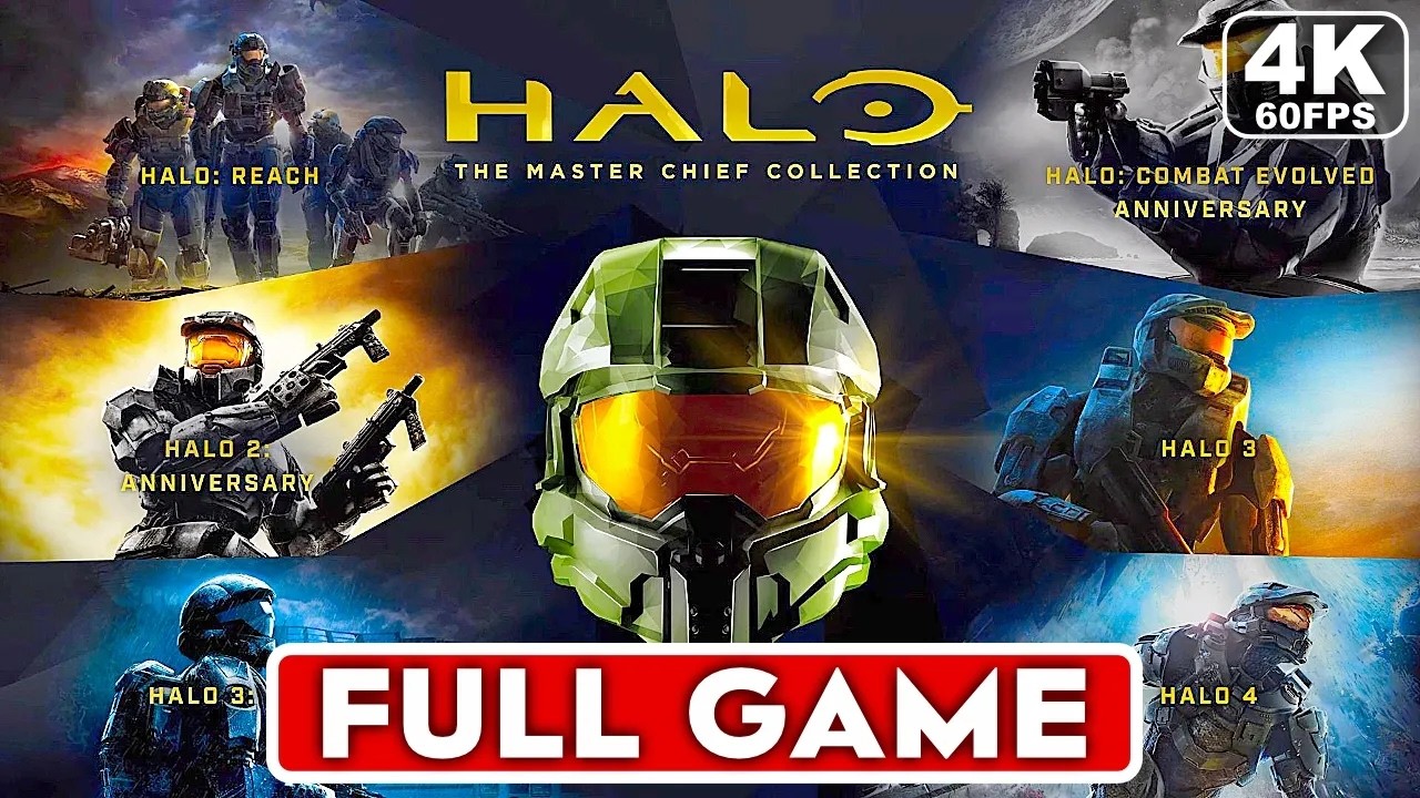 Halo The Master Chief Collection Gameplay Walkthrough FULL GAME [4K 60FPS ULTRA] - No Commentary