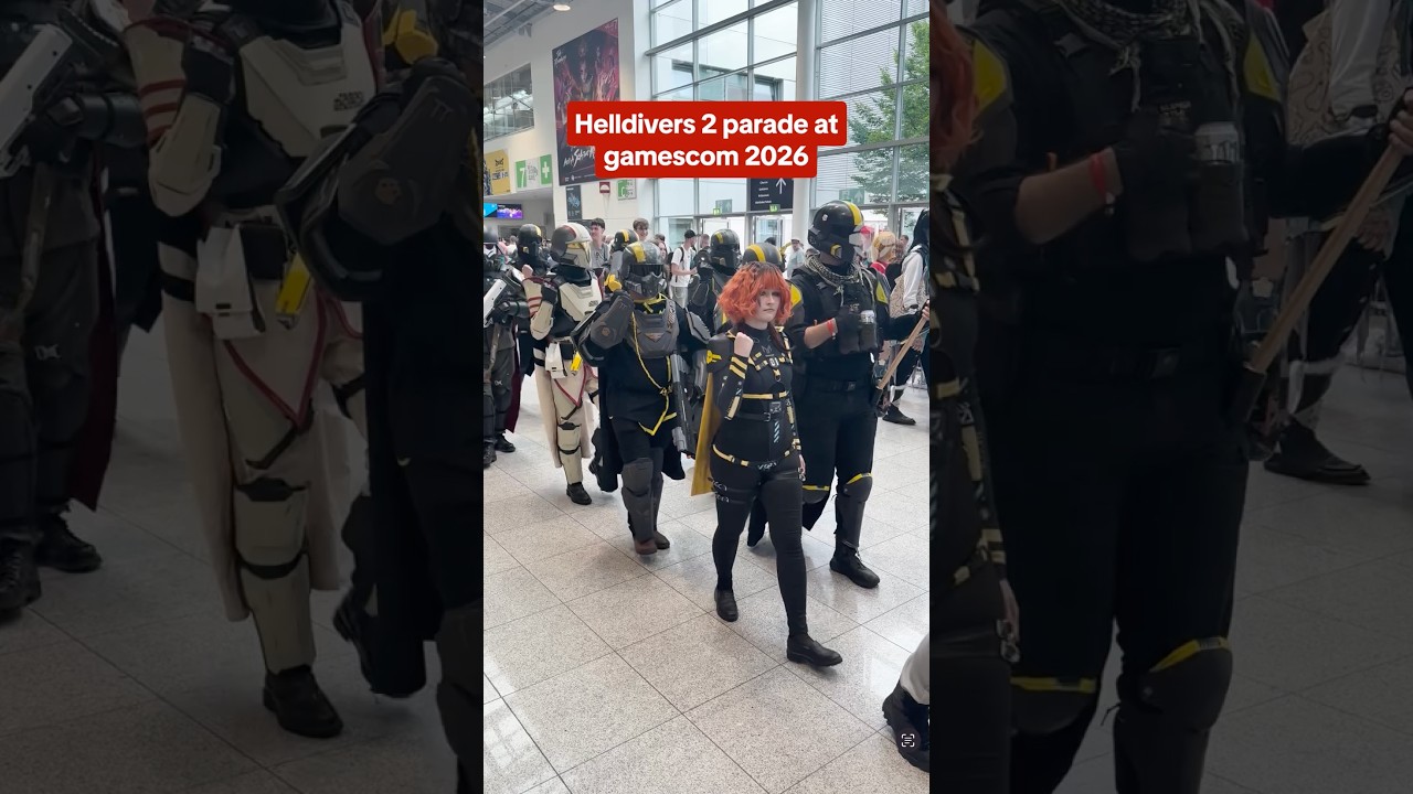 Helldivers 2 Parade at Gamescom 2026