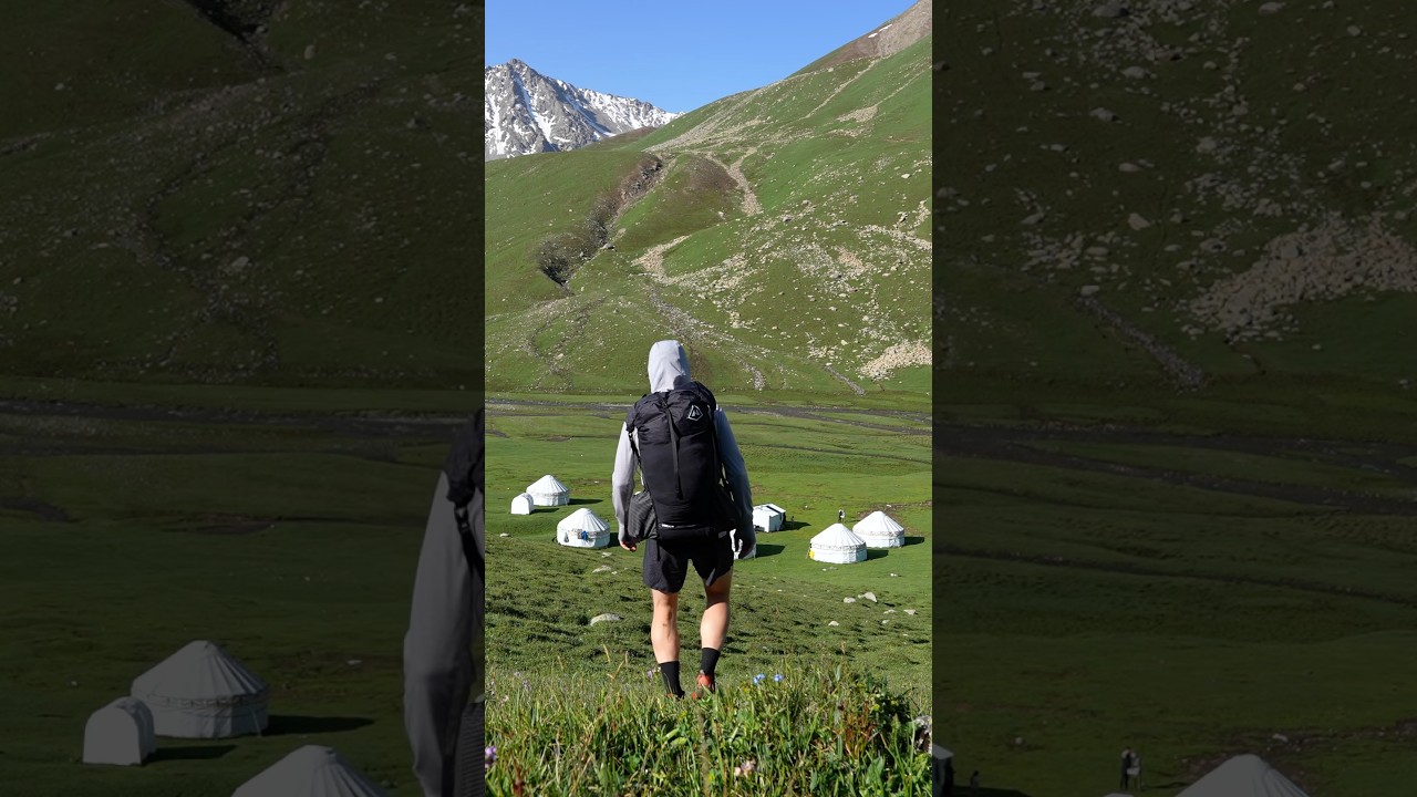 Hiking 50 miles Alone on the Ak-Suu Traverse in Kyrgyzstan